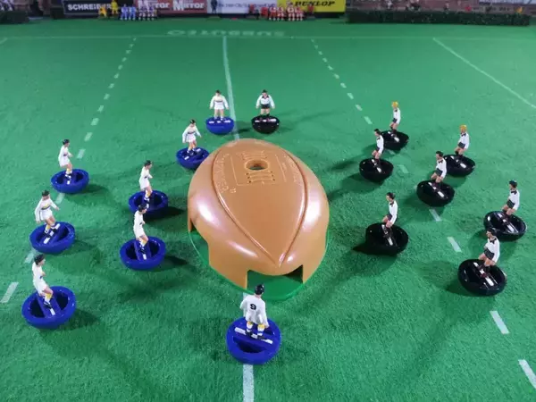 The Subbuteo Scrum Simulator - the ball goes in, but where will it come out?
