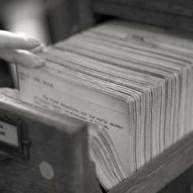 Umberto Eco’s Index Card System