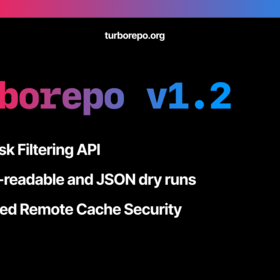 Turborepo 1.2 | Turborepo