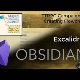 Obsidian - Flow charts/Mind maps with Excalidraw