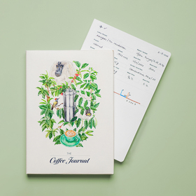 Track Your Brews In This Lovely Coffee Journal