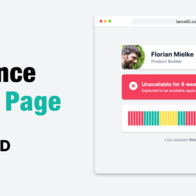 Your freelance status page | LanceID