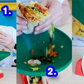 This device turns your burritos into tacos !