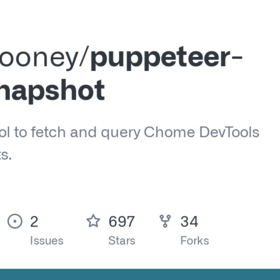 GitHub - adriancooney/puppeteer-heap-snapshot: API and CLI tool to fetch and query Chome DevTools heap snapshots.