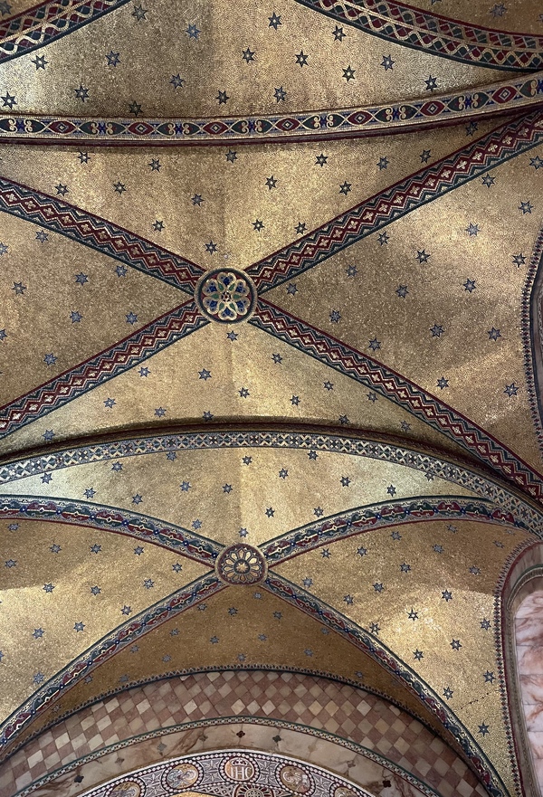 Ceiling of the Fitzrovia chapel, check it out every Wednesday