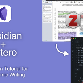 Obsidian Tutorial for Academic Writing | by Leonardo Castorina | Jul, 2022 | Medium