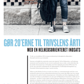 Gør 20’erne til Trivslens Årti