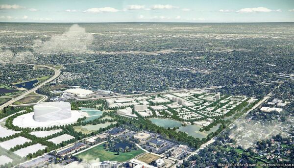 Bears release Arlington Heights details, make case for public subsidy