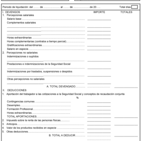 Es sancionable no usar el modelo legal de nómina.