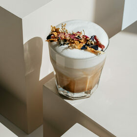 On The Menu: The Rose Cardamom Latte At Coffee Relief In Quito, Ecuador