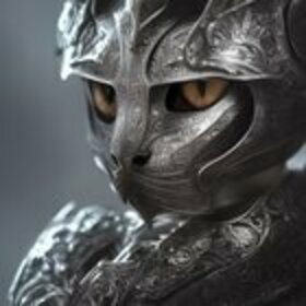 Knight Cat : StableDiffusion