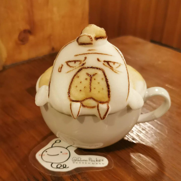 Tokyo's Runa Kato Makes The Coolest 3D Latte Art We've Ever Seen