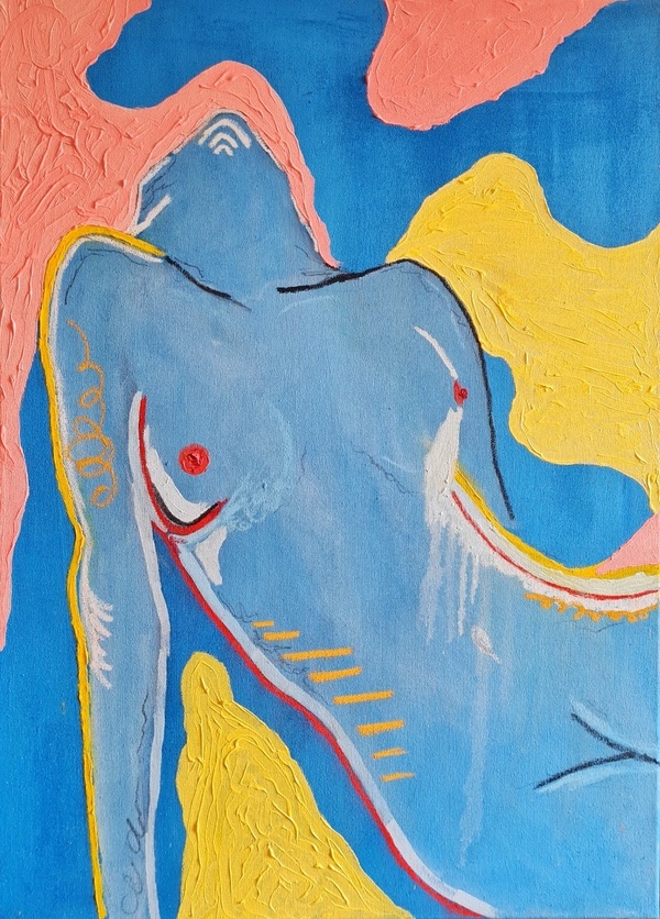 Unconscious flow (70x50cm)