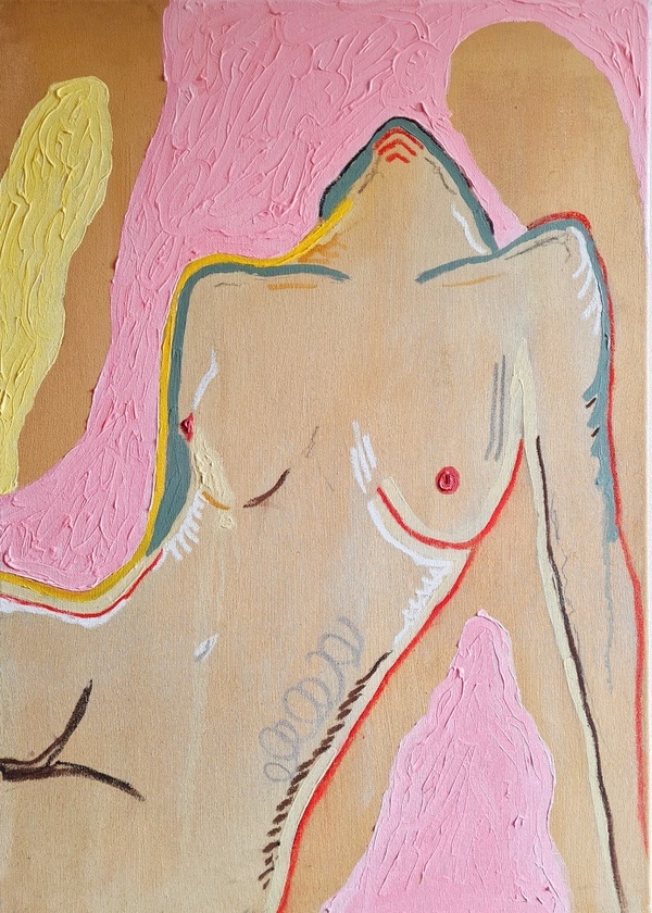 Unconscious flow (70x50cm)
