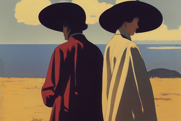 "substance over style, shotaro ishinomori, michael ancher" by me