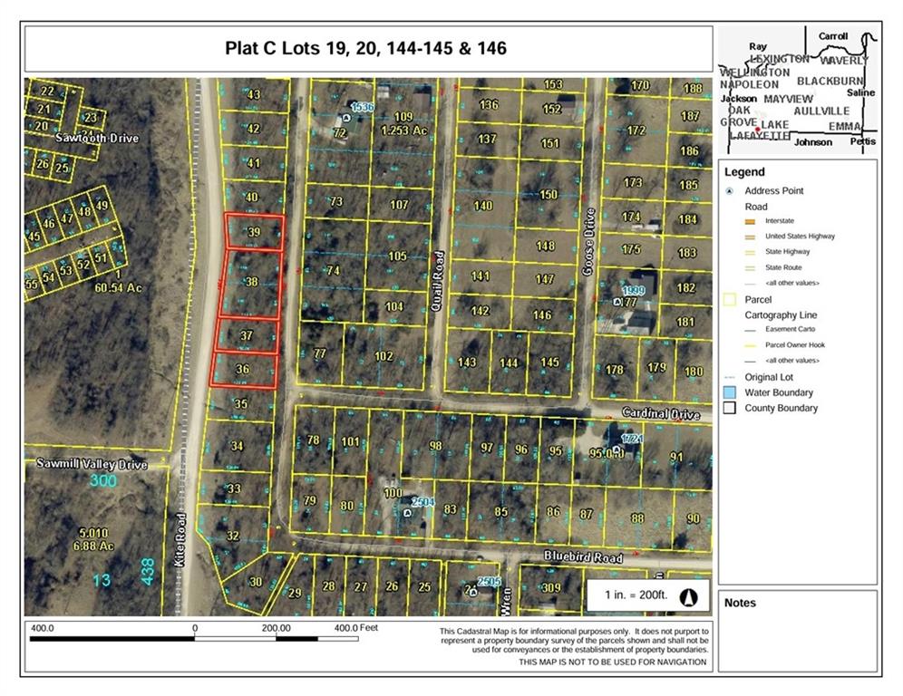 Photo of Plat C Lot 19-20&144-146 Bluebird Road Odessa MO 64076