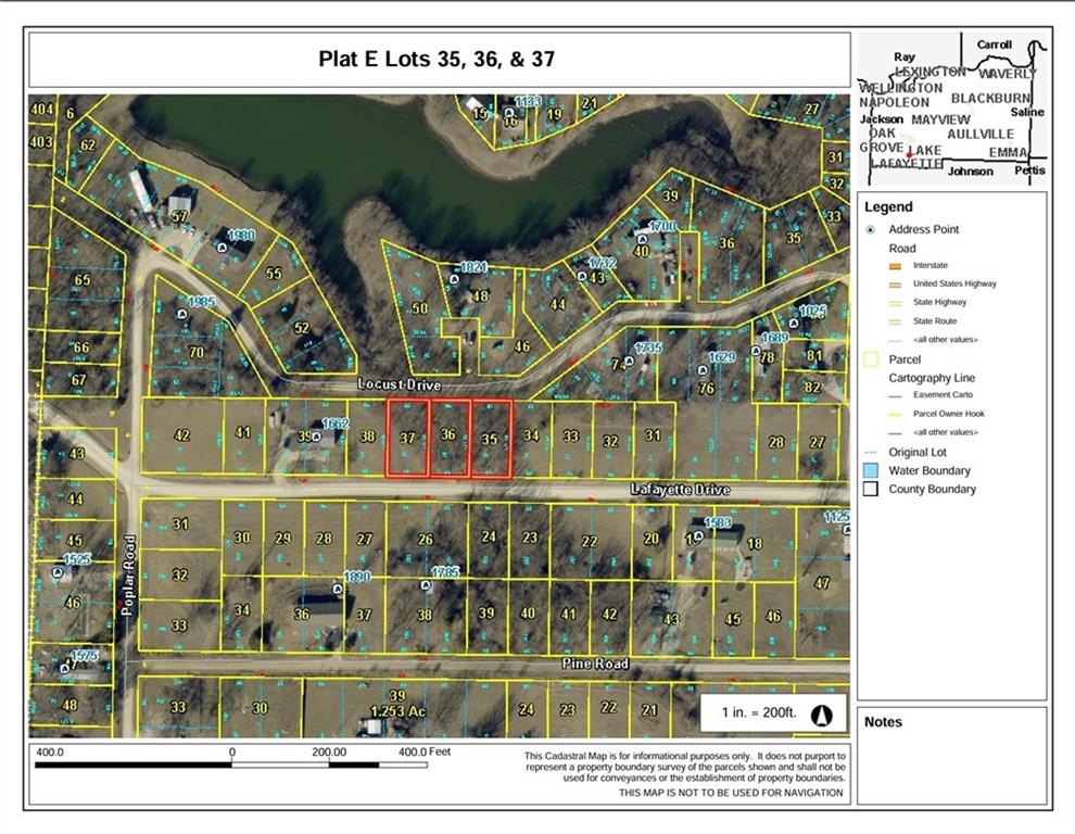 Photo of Plat E Lot 35,36&37 Lafayette Drive Odessa MO 64076