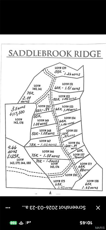 Photo of Lot 153 SADDLEBROOKE RIDGE Jackson MO 63755