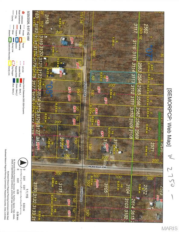 Photo of lot 3113 Quincy Bismarck MO 63624