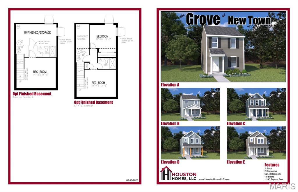 Photo of 0-TBB Grove-2bdr -4(NT) detached St Charles MO 63301