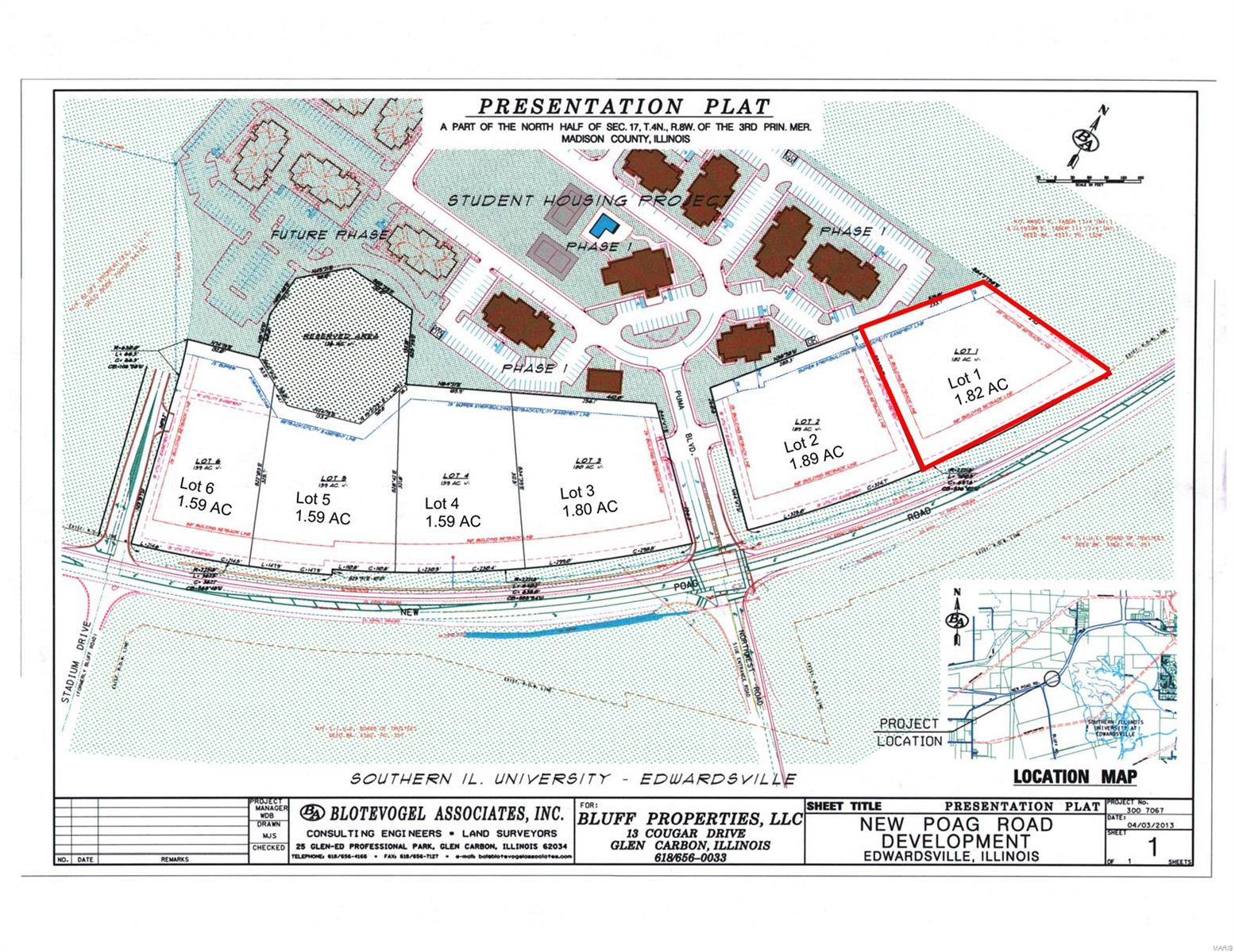 Photo of 0 NE New Poag Road - Lot 1 Edwardsville IL 62025