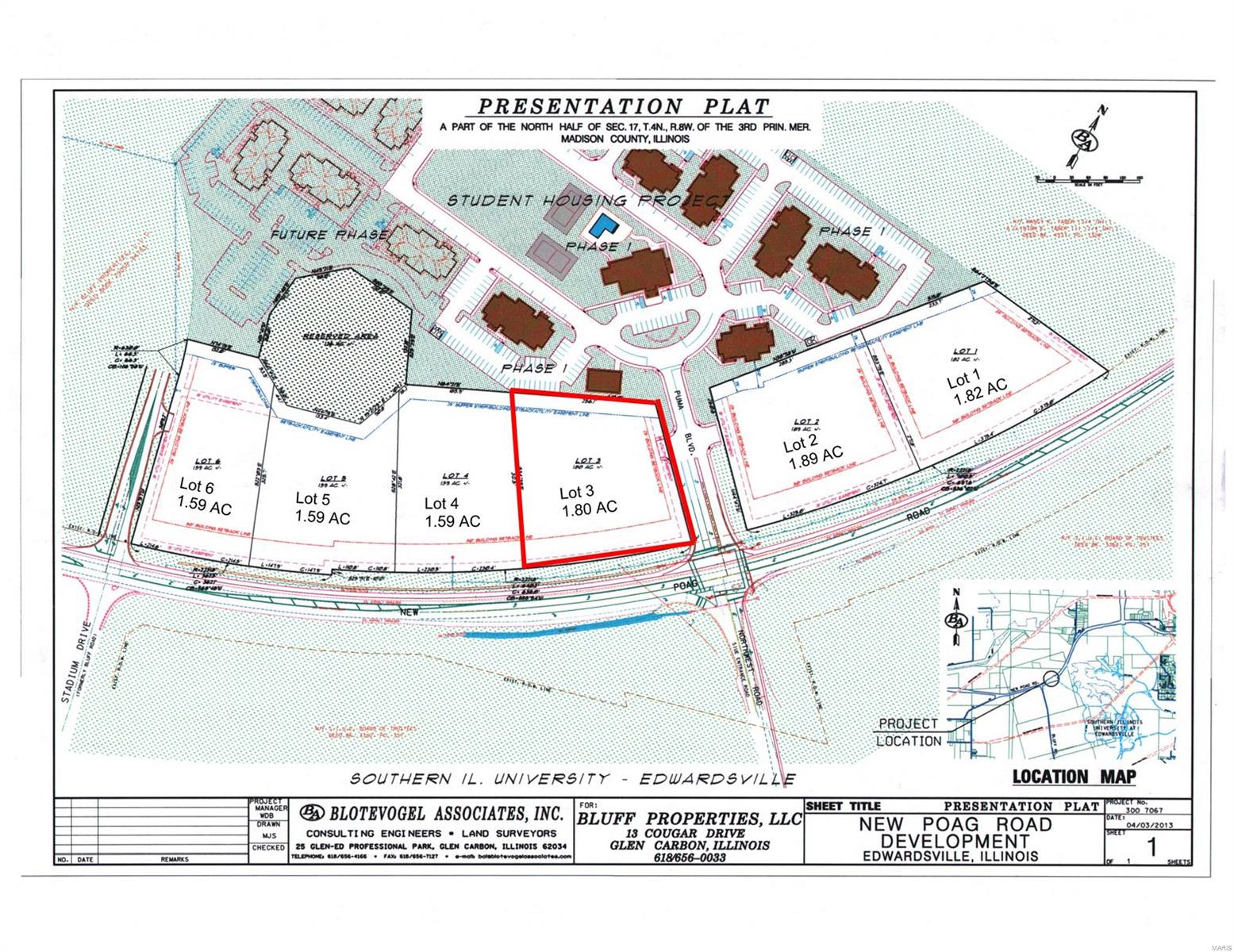 Photo of 0 NE New Poag Road - Lot 3 Edwardsville IL 62025