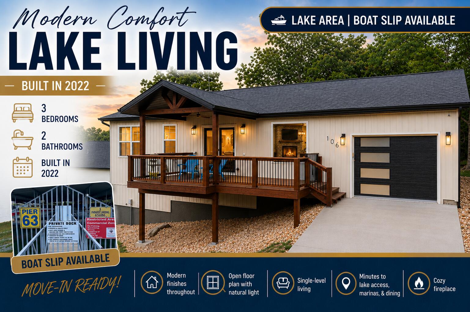 Photo of 106 Cave Creek Lane Lampe MO 65681