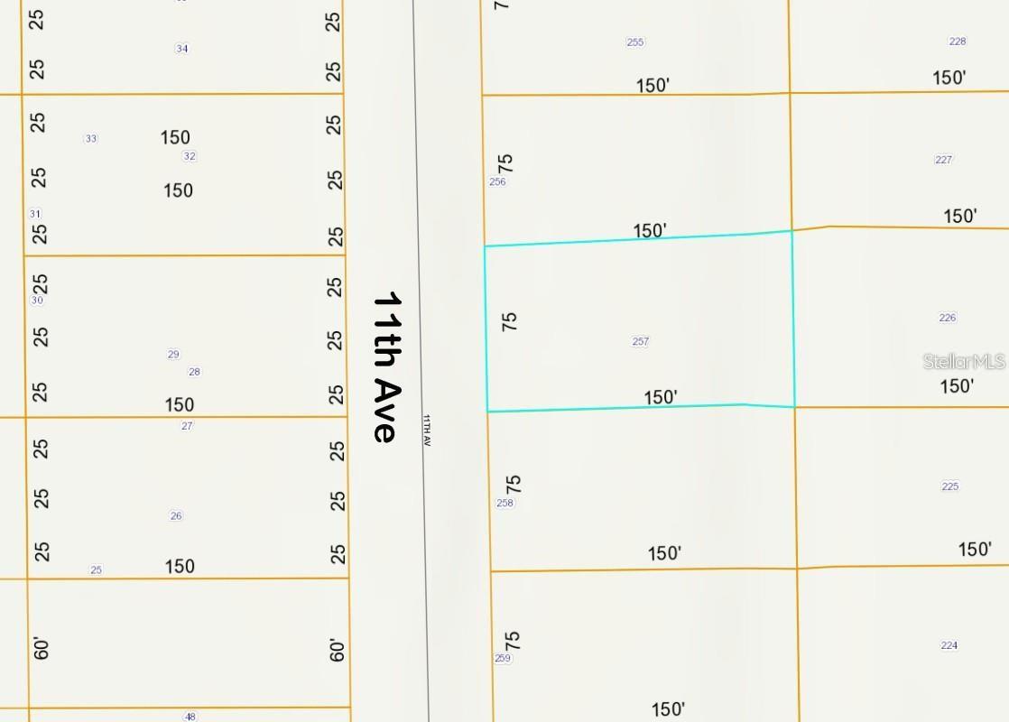 Photo of lot 257 11TH AVENUE DELAND FL 32724