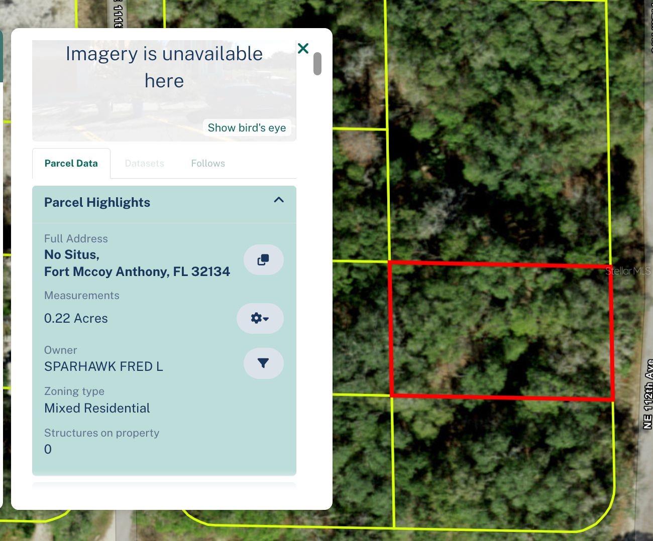 Photo of NO SITUS FORT MC COY FL 32134
