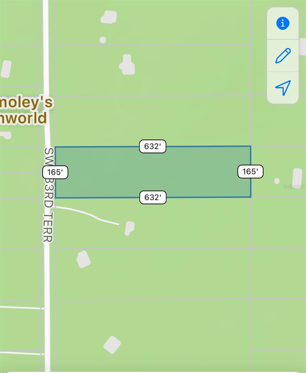 Photo of SW 183 TER BETWEEN SW 31ST & SW 44 ST DUNNELLON FL 34432