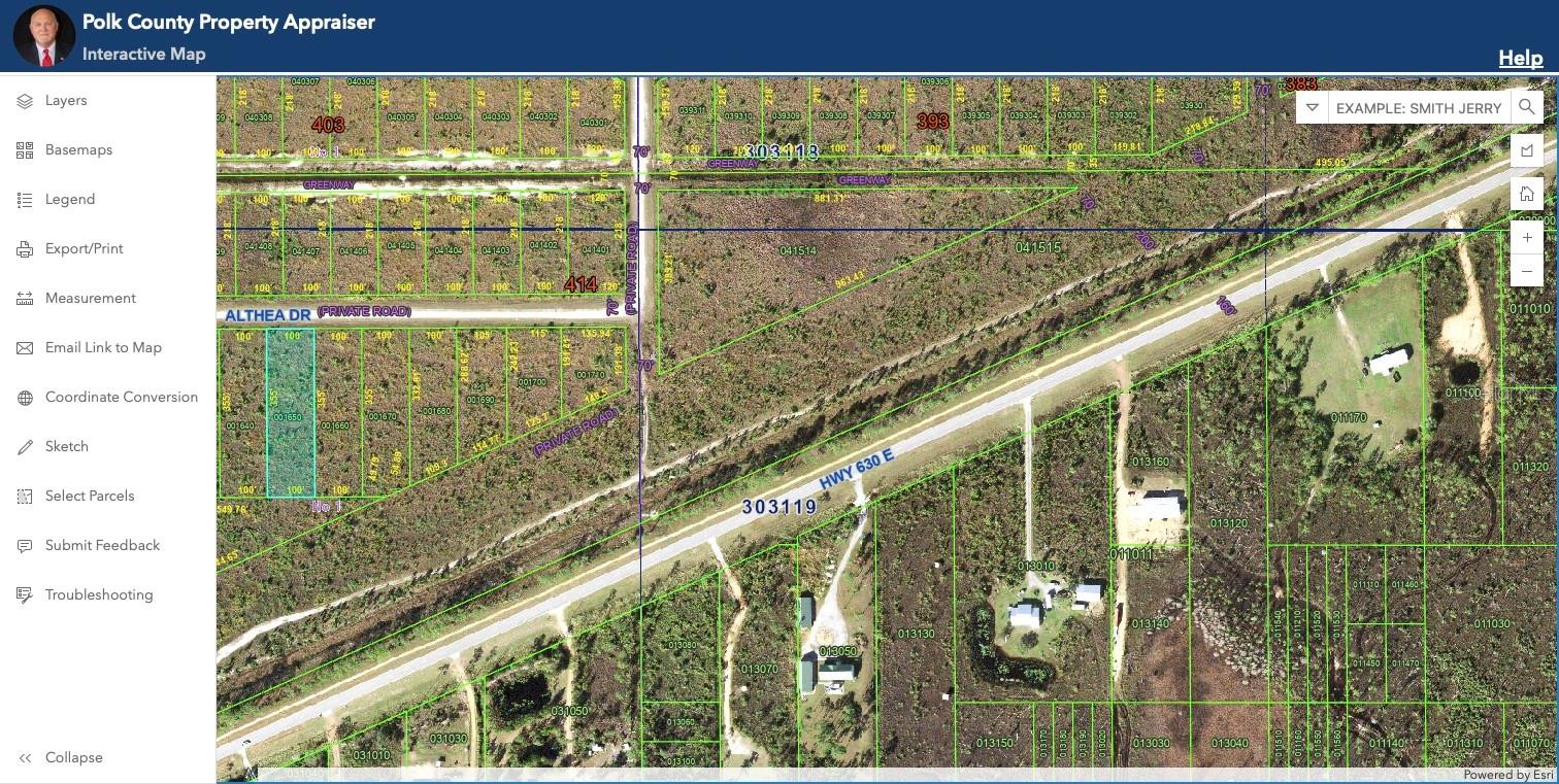 Photo of 0 ALTHEA DRIVE LAKE WALES FL 33898