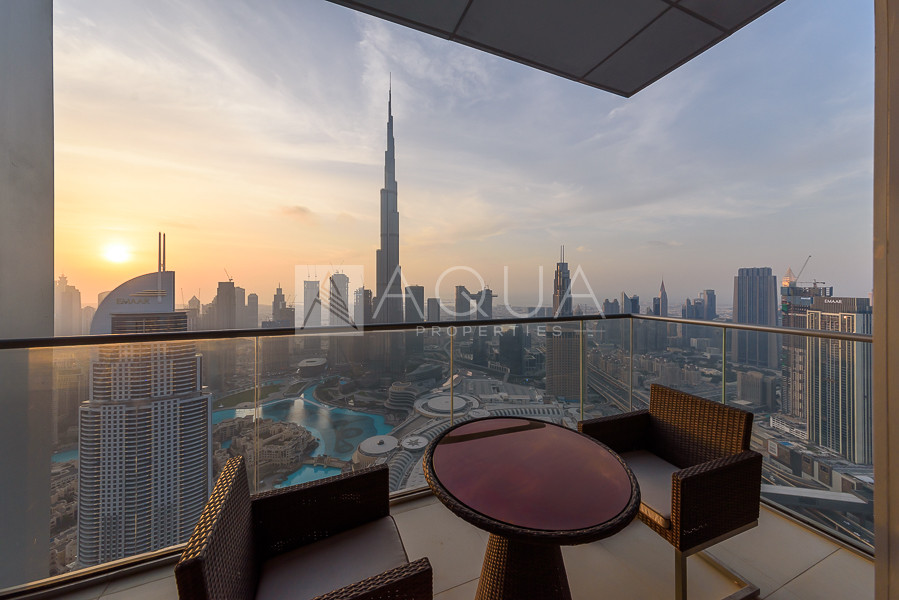 Exclusive High Floor Burj & Fountain Views apartments for sale in