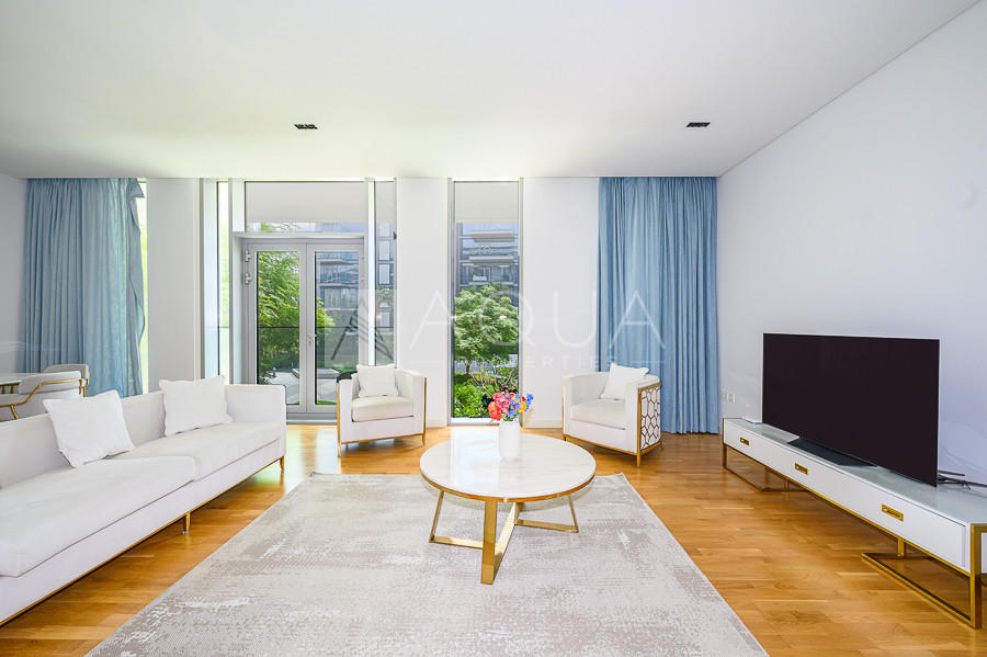 Fully Furnished | Garden and Marina Views