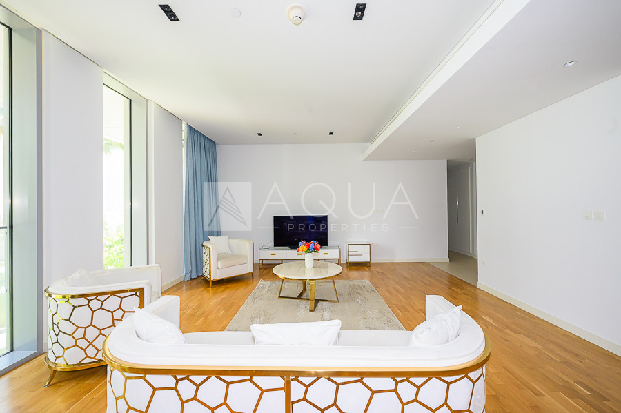 Fully Furnished | Garden and Marina Views