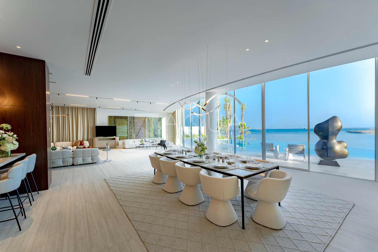Skyline View | Private Beachfront Luxury Villa