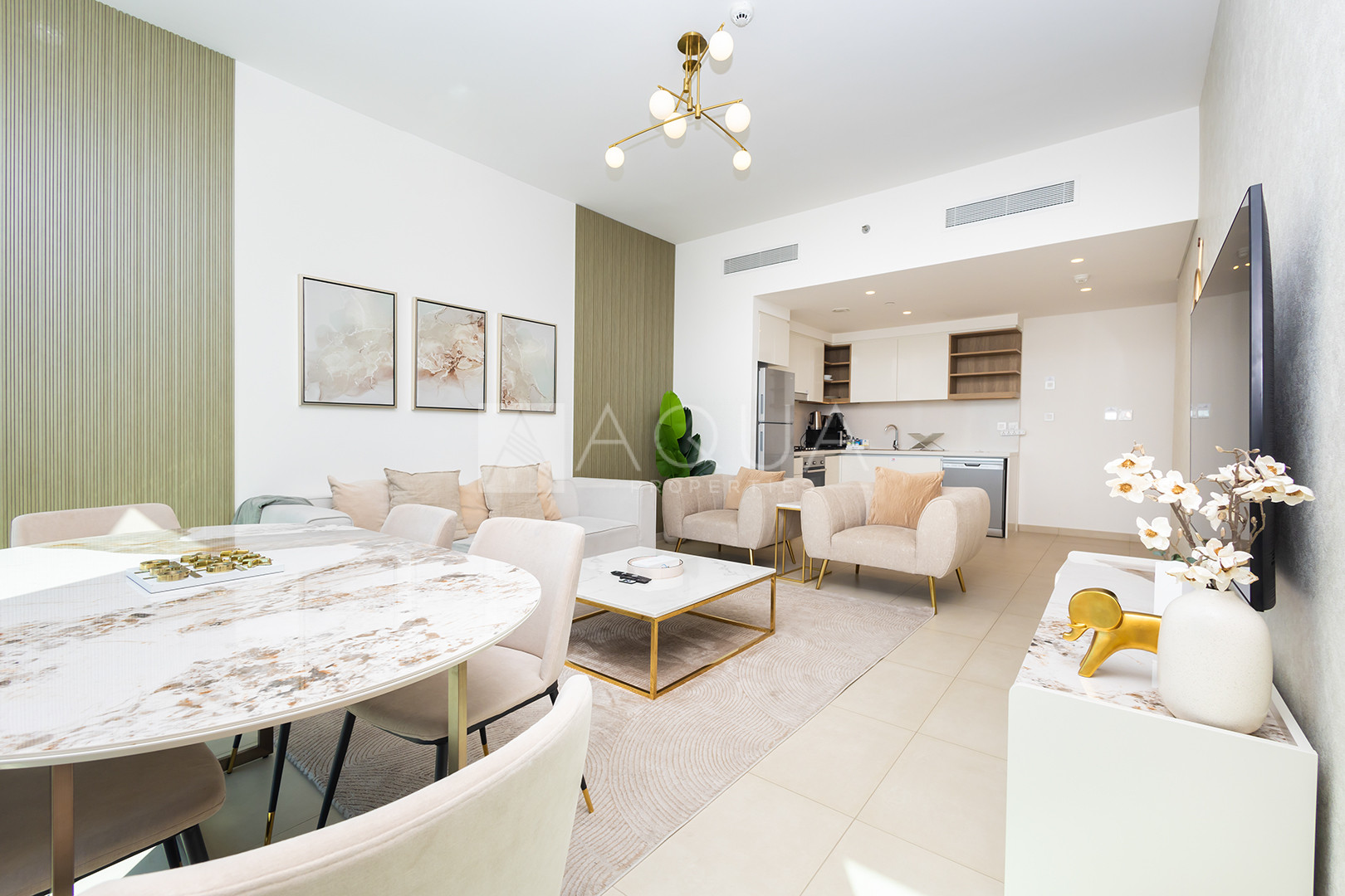 Upgraded and Furnished Apt With Burj View