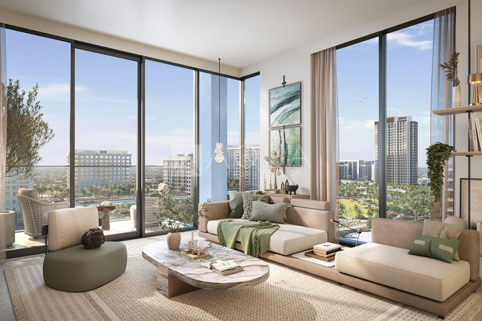 BRANDED | PARK ACCESS | MID FLOOR       