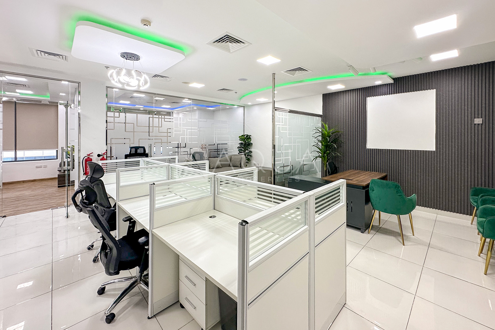 Luxury Office | Fully Furnished | Glass Partitions