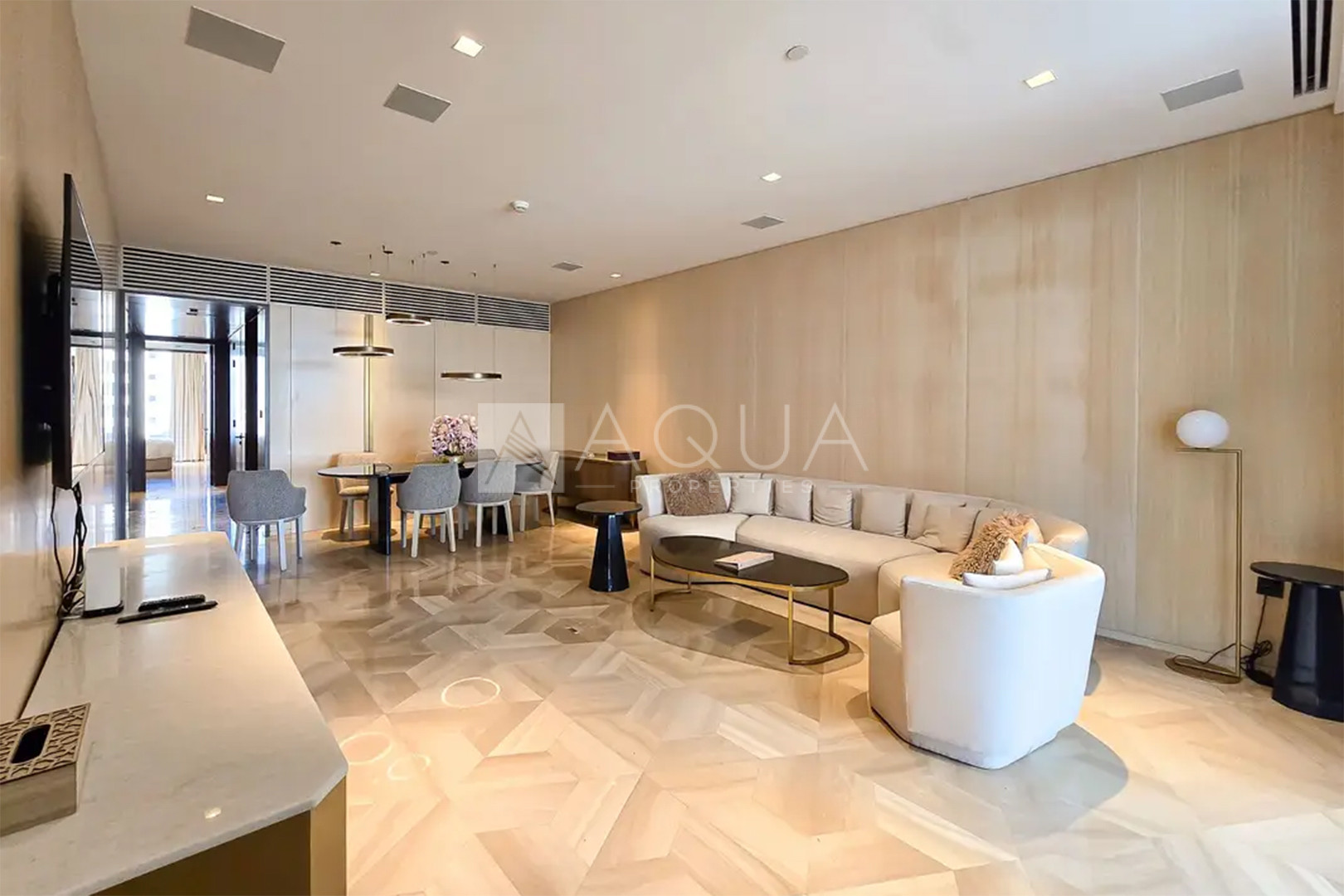 Luxury 3BR | Partial Sea & Marina View  