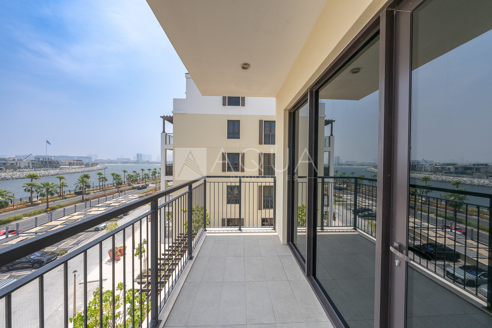 Panoramic Water View | Large Balcony | Morning Sun