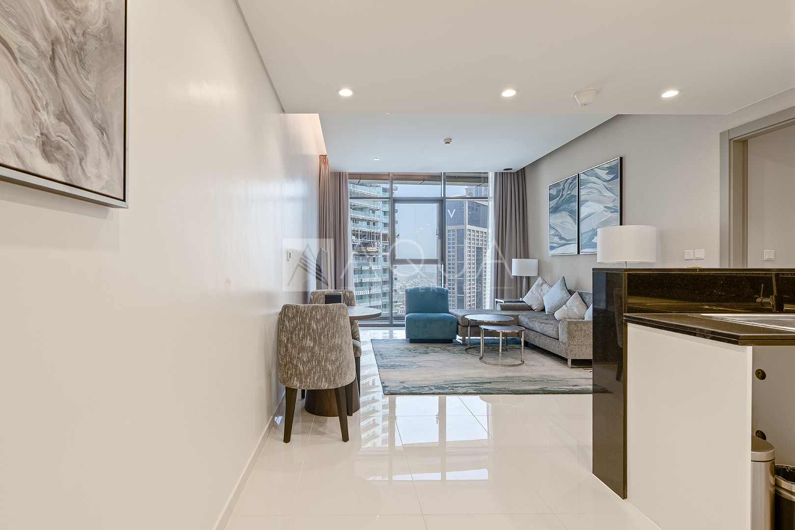 Fully Furnished l High Floor l Vacant Unit