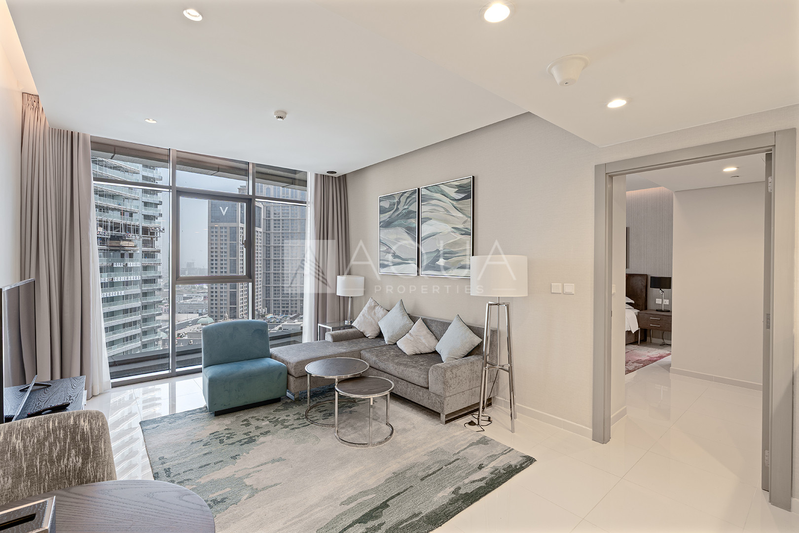 Fully Furnished l High Floor l Vacant Unit