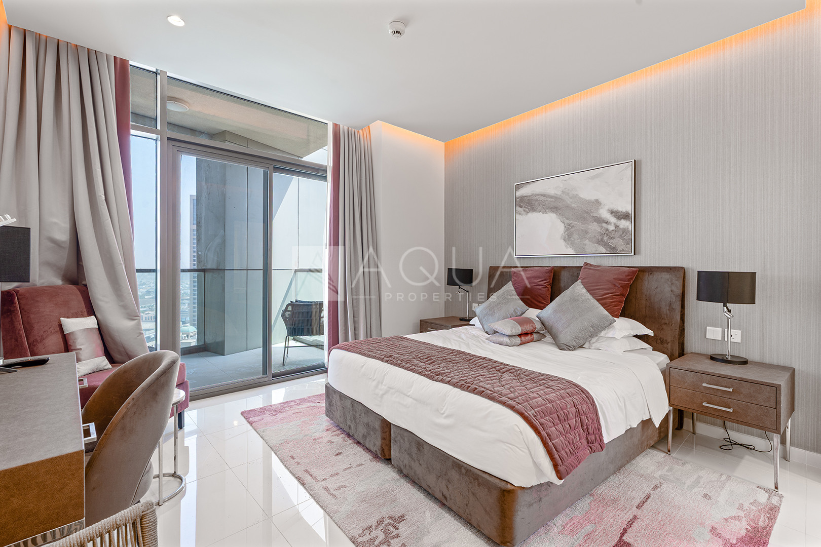 Fully Furnished l High Floor l Vacant Unit