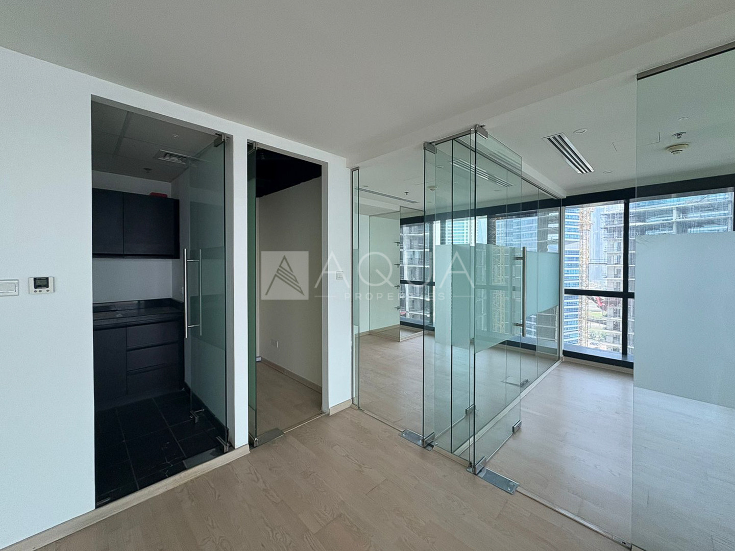 Fitted Glass Partitions | Grade A Building | Vacant