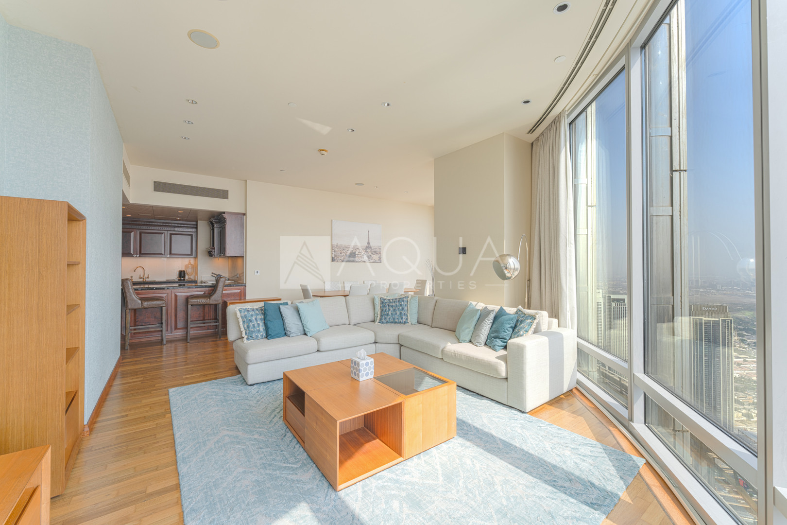 High Floor | Furnished | Fountain View  