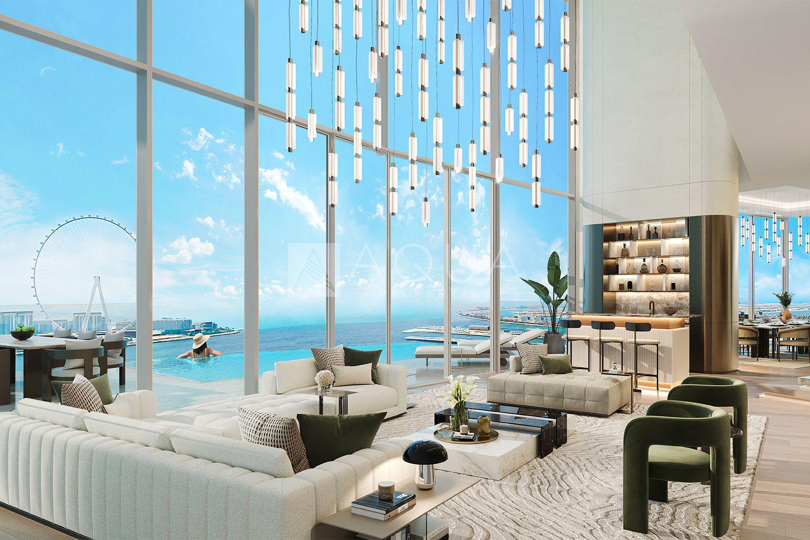 1 of a Kind Marvel - 5 Bedroom Bespoke Duplex Penthouse