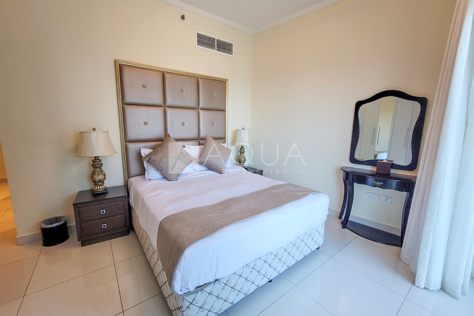 Furnished | 3Bed + Maid | Marina and Sea View