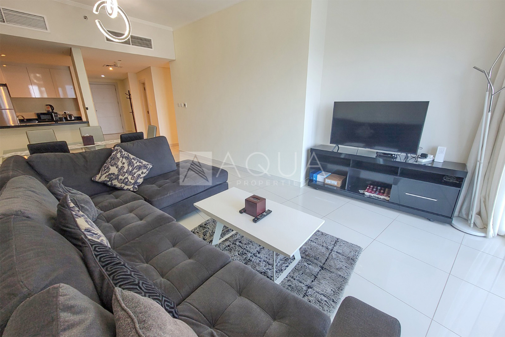 Furnished | 3Bed + Maid | Marina and Sea View