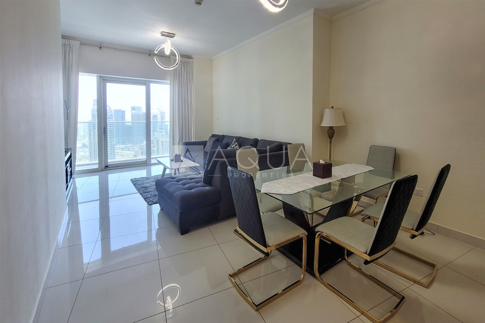 Furnished | 3Bed + Maid | Marina and Sea View