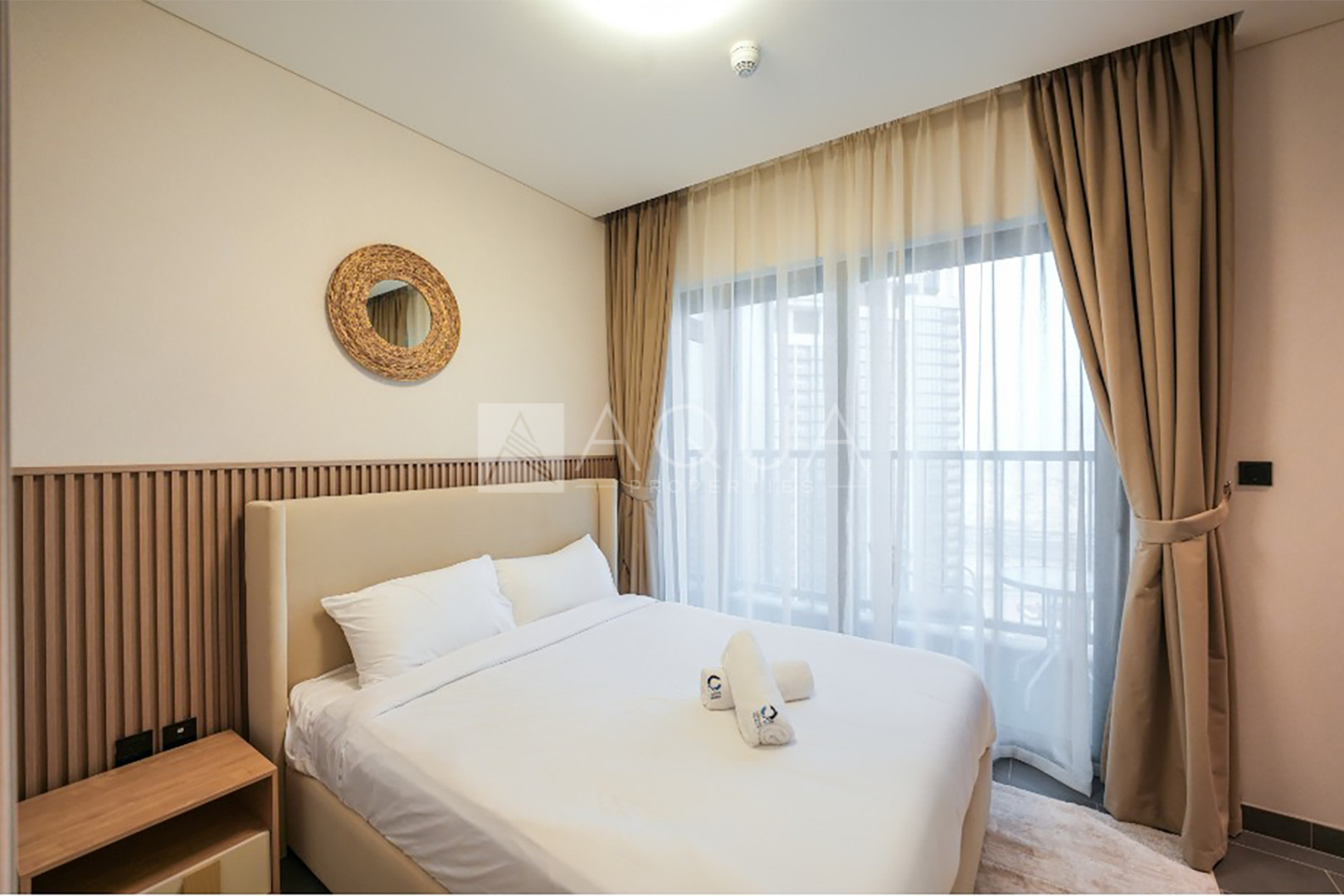 Furnished | 2BR + Maids | Lagoon View    